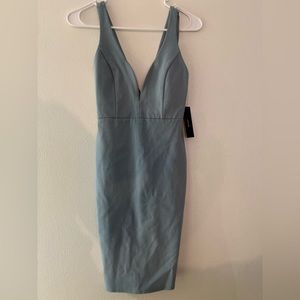 Small Blue Bodycon Dress
